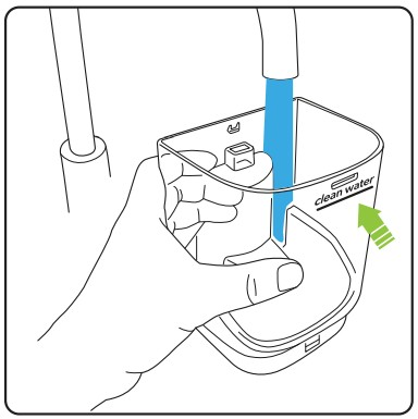 Gtech SC01 SC02 Spot Cleaner - Add clean water