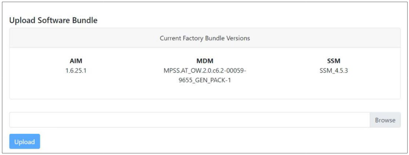 Intellian Technologies OW50SL-Dac OneWeb LEO User Terminal - Upload Software Bundle