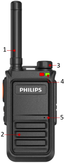PHILIPS VTR1501 Smart Intercom Voice Terminal 0