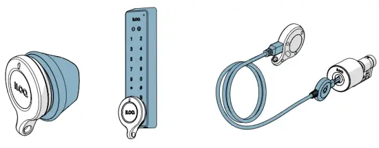 iLOQ P55S.1 Programming Key - assembly 7