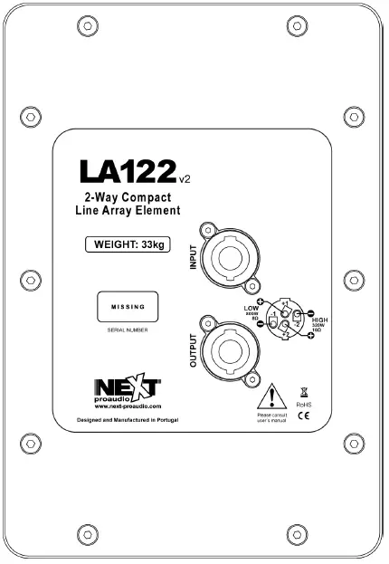 next-pro-audio-LA122v2-2-Way-Compact-Line-Array-Element-fig-2