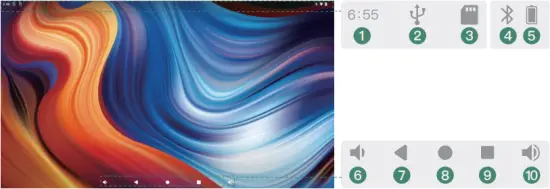 ACCSOON MITX1 Cine View M7 Android Phone Monitoring Streaming - 32