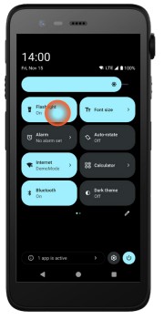 Ascom Myco 4 Smart Phone - setting tile