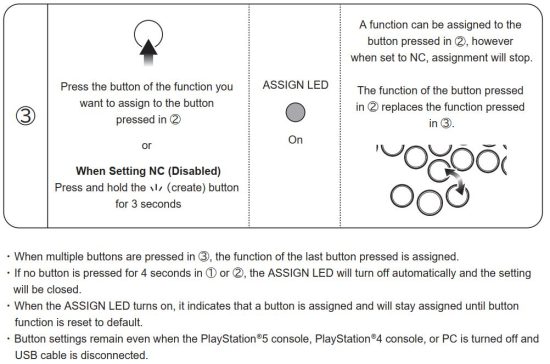 FIG 18 How to Assign Button Functions