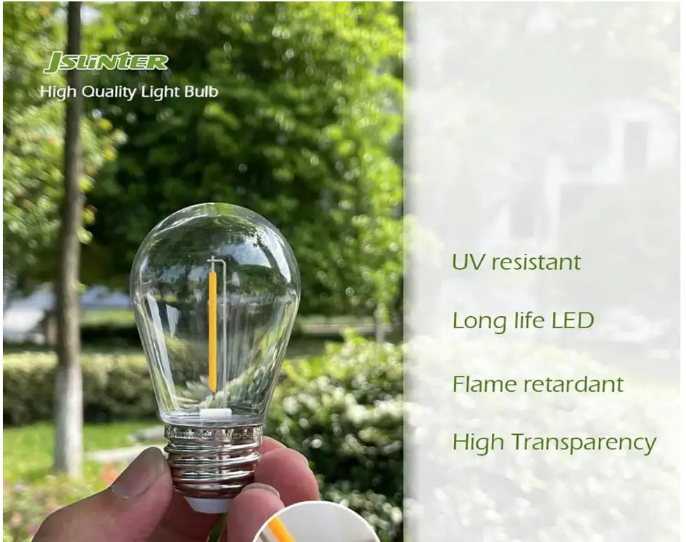 Jslinter-‎S14-Waterproof-String-Light-Bulb-functions