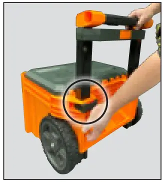 To Reattach the Telescoping Handle