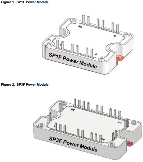MICROCHIP SP1F, SP3F Power Modules