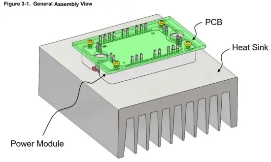 MICROCHIP SP1F, SP3F Power Modules - Assembly