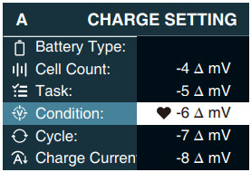 SKYRC D750 MIX Multi Function Smart Charger - Battery Program 4