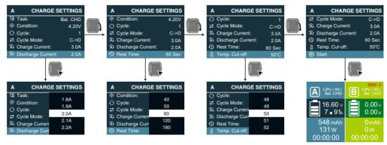 SKYRC D750 MIX Multi Function Smart Charger - Program Flow Chart 3