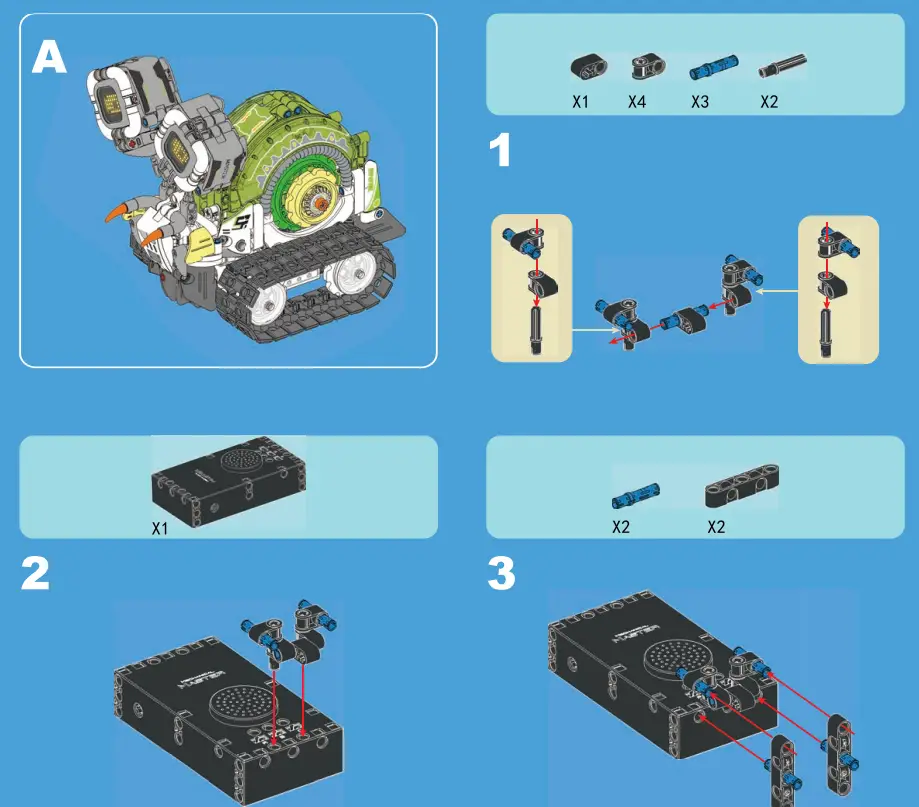 Sillbird-RX-S2-Robot-Building-Kit-with-Remote-Control-fig-9
