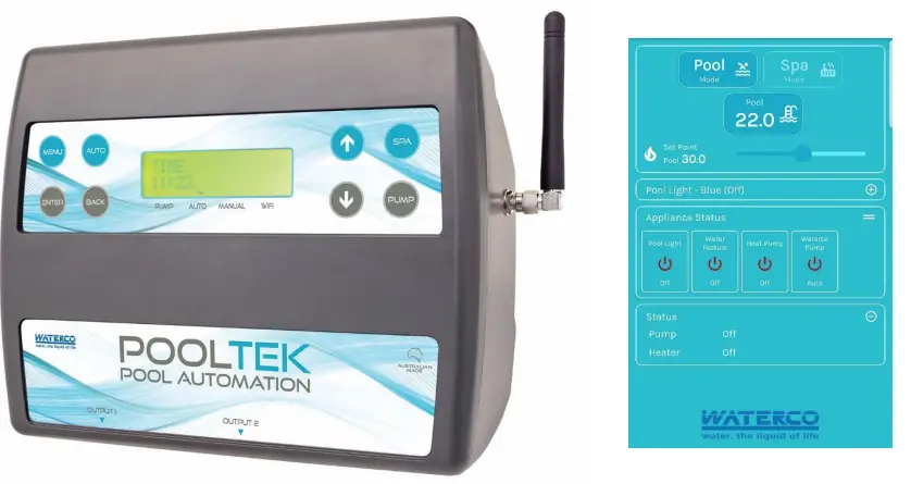 Waterco-AQUASMART-5-Pooltek-Pool-Automation-FIG-2