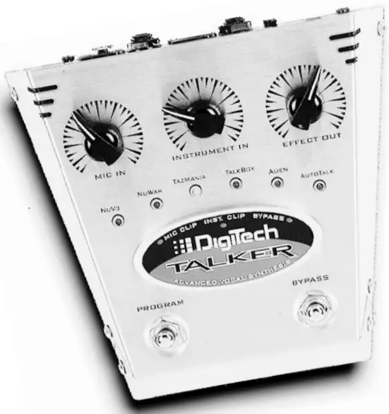 DigiTech Talker Advanced Vocal Synthesis Good
