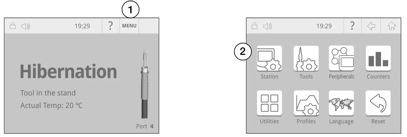JBC DME-9A 4-Tool Control Unit - Checking Firmware Version