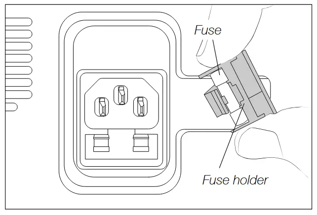 JBC DME-9A 4-Tool Control Unit - Replace a blown fuse