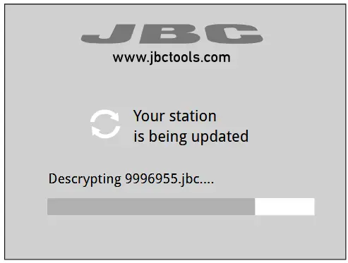 JBC DME-9A 4-Tool Control Unit - Updating Process