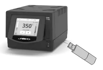JBC DME-9A 4-Tool Control Unit - Utilities Submenu