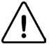 JBC DME-9A 4-Tool Control Unit - warning icon