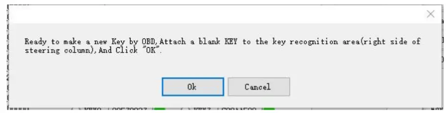 OBDII APPRO2 Key Programmer Mileage Correction Tool - Password loading OBD key generation step