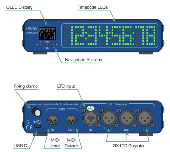 ProPlex-Codeclock-Timecode-Display-and-Distribution-Device-fig-1
