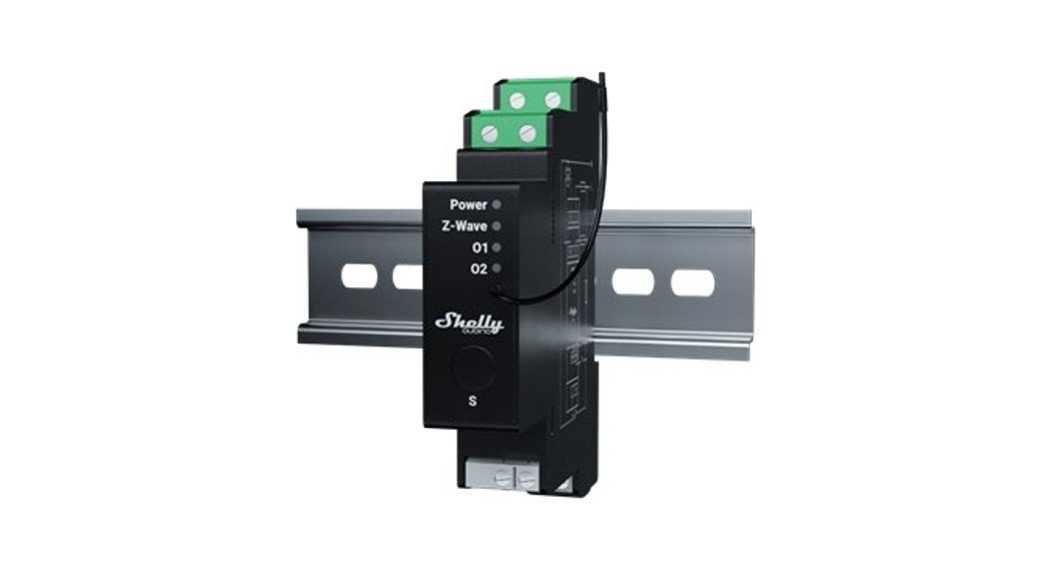 Shelly Wave Pro Shutter Din Mountable Z Wave Shutter Control With Power Measurement - Featured Image