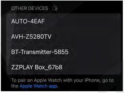 ZZPLAY ITZ MYLINK Integration For GM Vehiclesequipped With IO5 or IO6 System - Iphone Connection Example 1