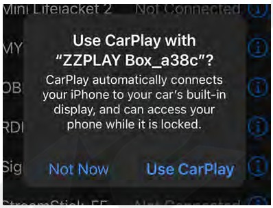 ZZPLAY ITZ MYLINK Integration For GM Vehiclesequipped With IO5 or IO6 System - Iphone Connection Example 4