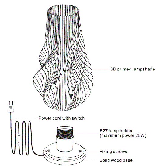 HOMCOM-B31-507V90-3d-Printed-Table-Lamp-IMAGE (1)