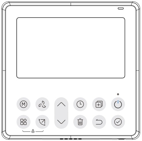 Johnson JCRL120PW Control Total Con Pantalla LCD - Feature and function