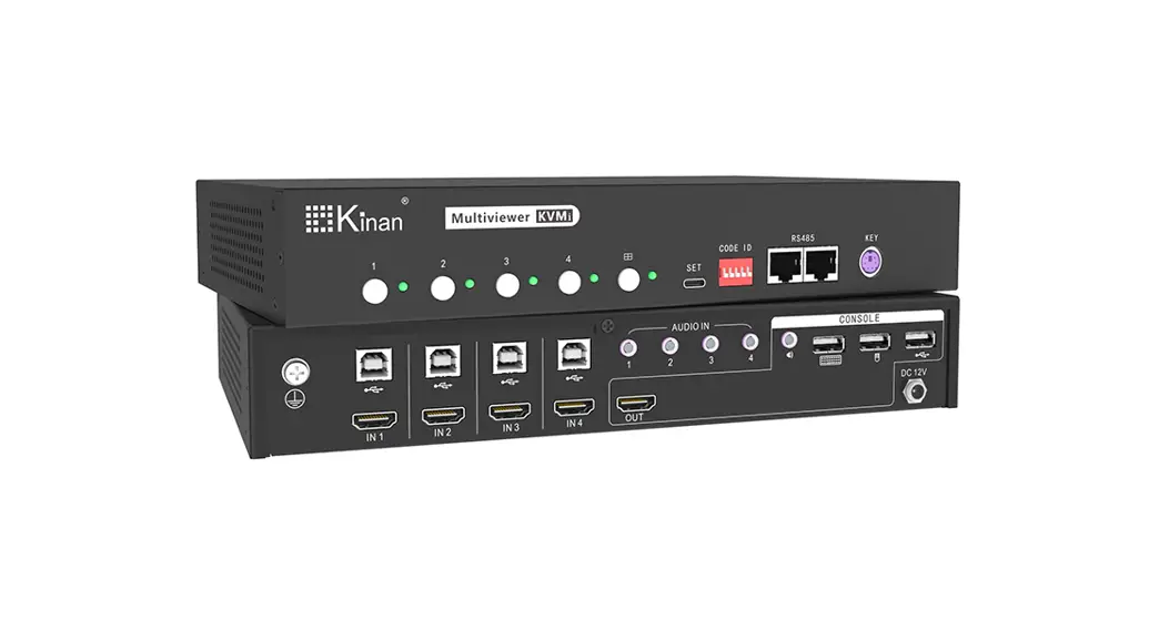Kinan MH2404 Multi Viewer KVM Switch - Featured Image